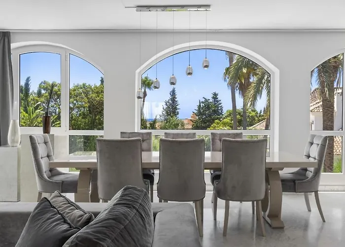 빌라 Elviria Lujo, Piscina Y Sauna Privada 마르베야